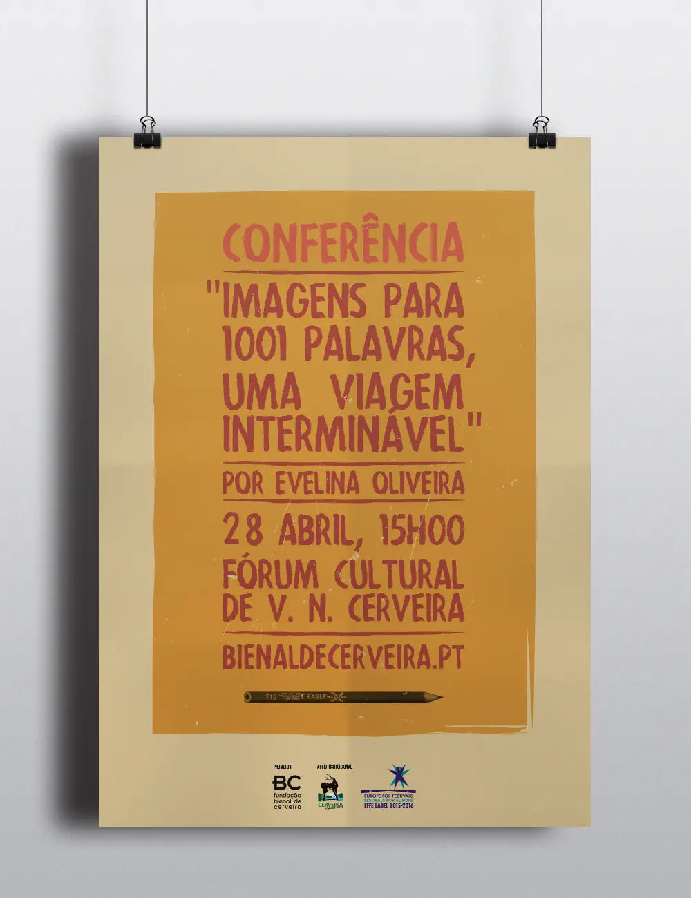 Exhibition Poster for Fundação Bienal de Arte de Cerveira
