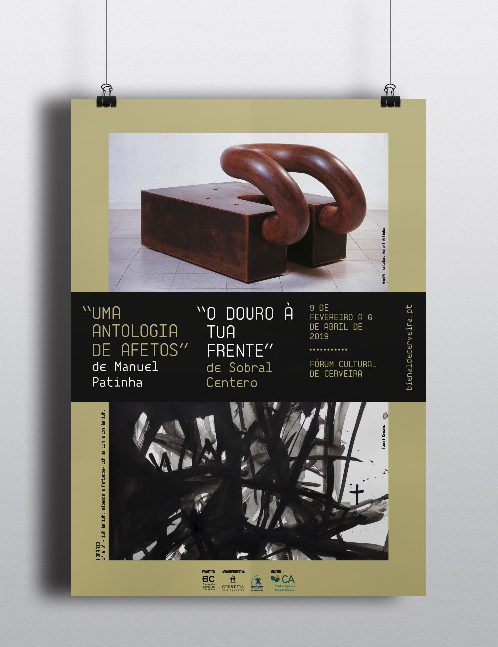 Exhibition Poster for Fundação Bienal de Arte de Cerveira