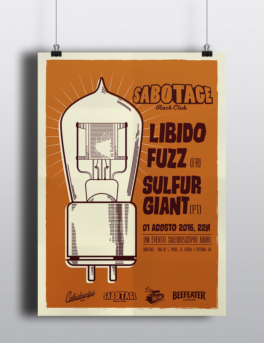 Gig poster for Sulfur Giant