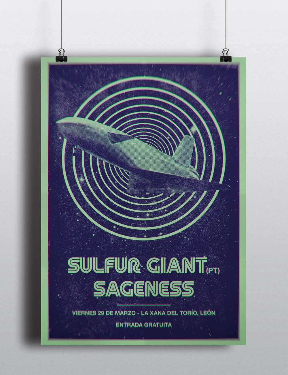 Gig Poster for Sulfur Giant 