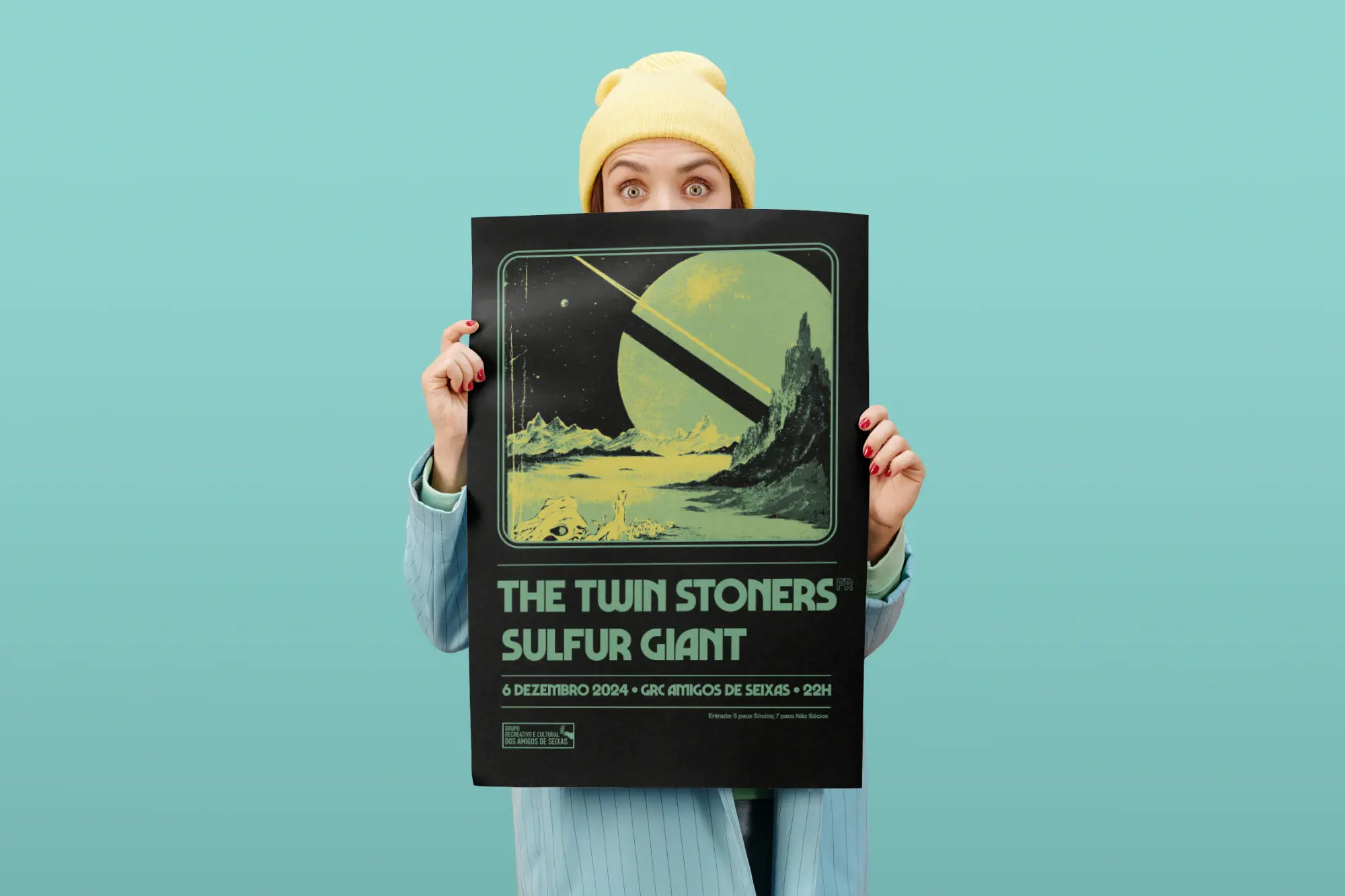 Sulfur Giant gig poster